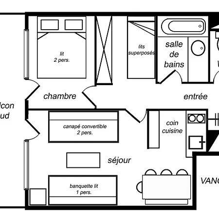 2 Pieces Avec Coin Montagne, Calme Et Ideal Pour Famille, Proche Pistes Aux Allues - Fr-1-182-66 Apartment *